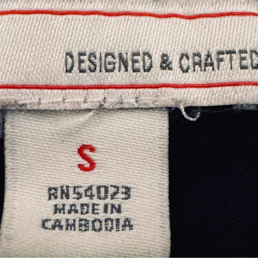 Gap navy gray white stripe jersey a-line maxi skirt size small S
 b70 - Picture 3 of 5